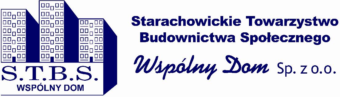 Logo spółki STBS "Wspólny Dom"