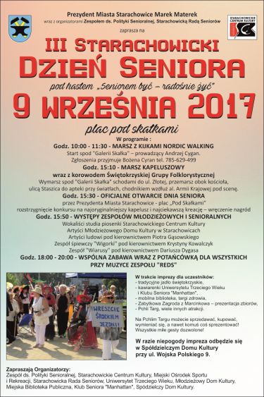 plakat iii dzień seniora