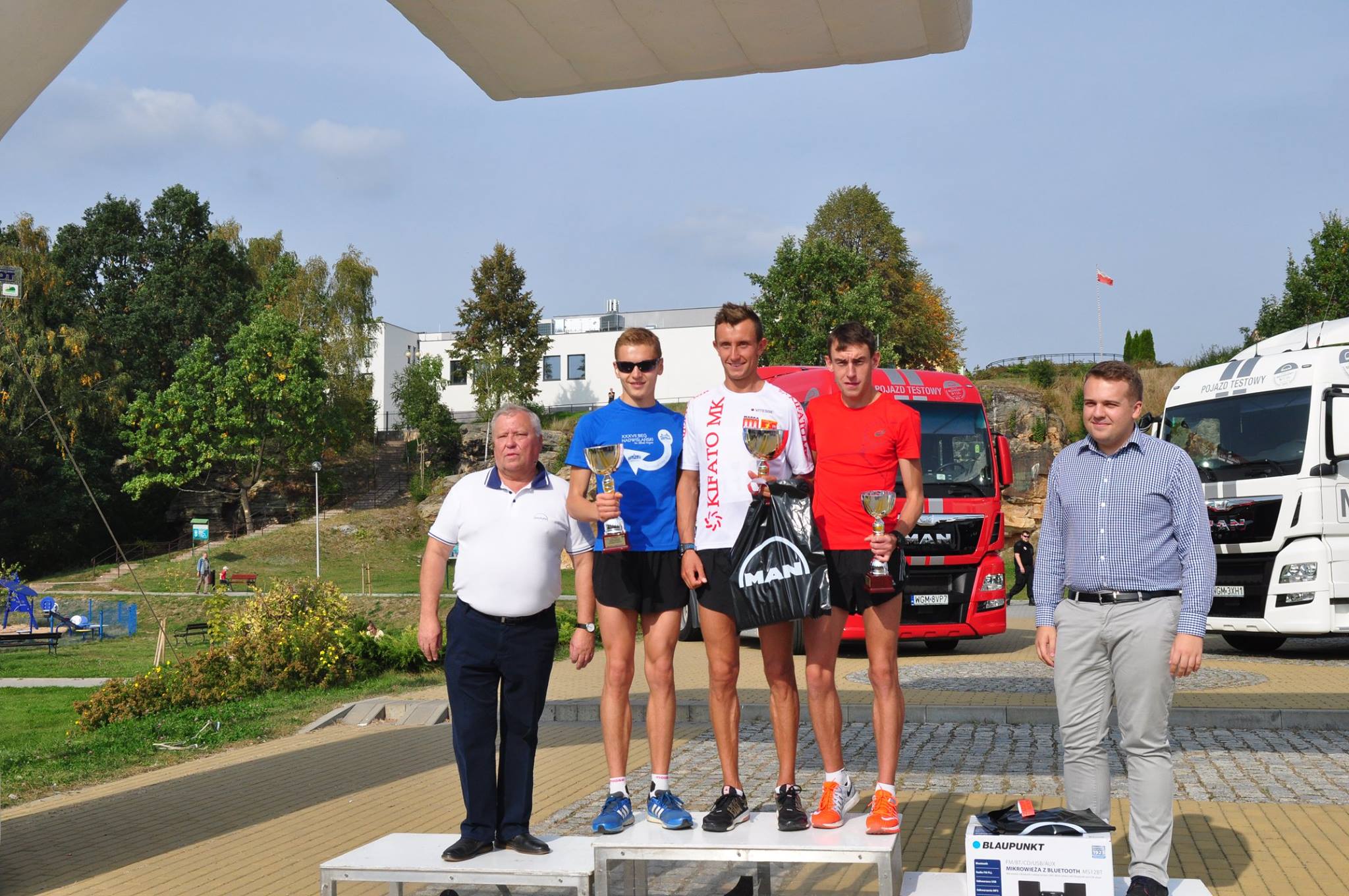 mania biegania - najlepsi na podium